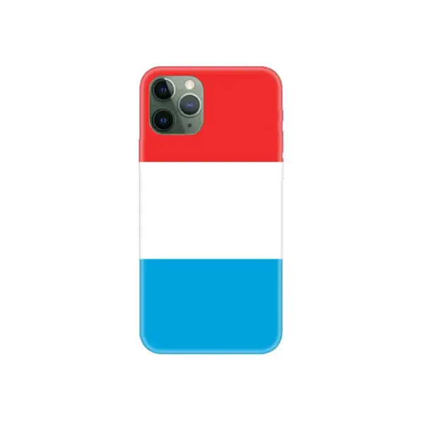 Luxembourg Flag iPhone Case, Luxembourg National Flag iPhone 15 Pro Max Phone Case