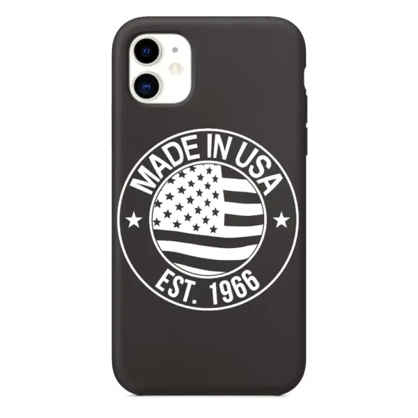 Made in USA iPhone Case, Made in USA Est. 1966 iPhone 15 Phone Case