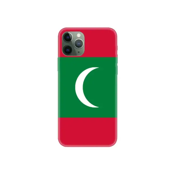 Maldives Flag iPhone Case, Maldives National Flag iPhone 15 Pro Max Phone Case