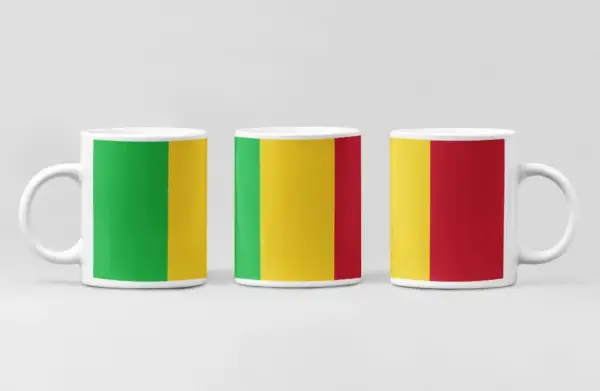Mali Flag Coffee Mug, Mali Country National Flag Mug