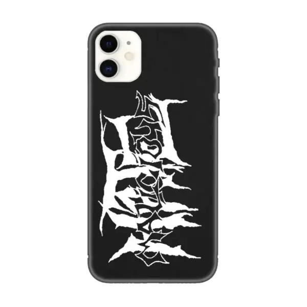 Malicious Hate iPhone Case, Malicious Hate Logo iPhone 15 Phone Case