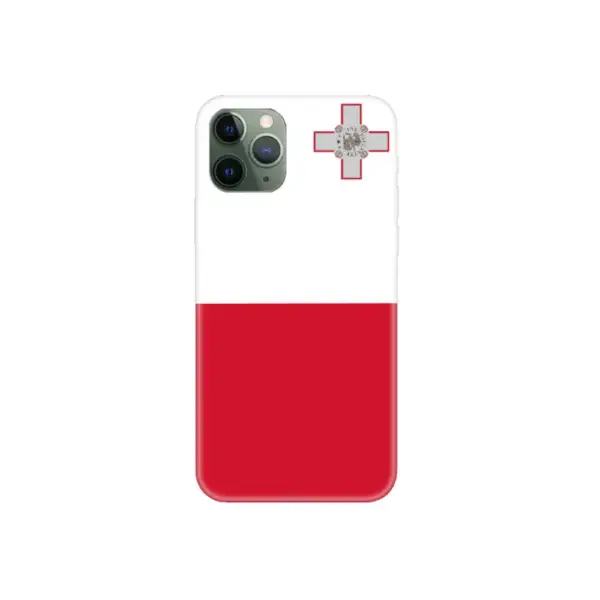 Malta Flag iPhone Case, Malta National Flag iPhone 15 Pro Max Phone Case
