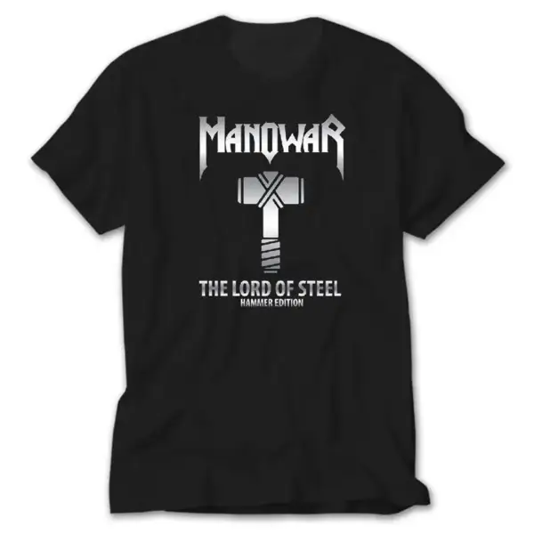 Manowar, Black T-Shirt