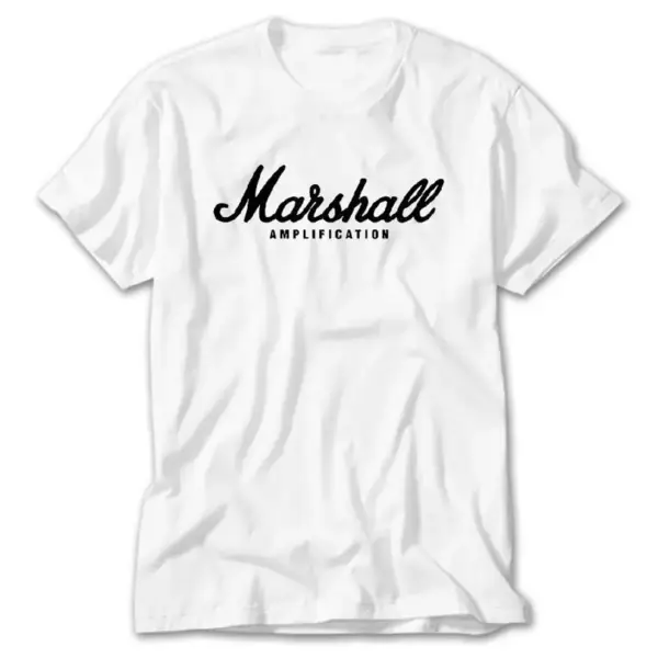Marshall, White T-Shirt