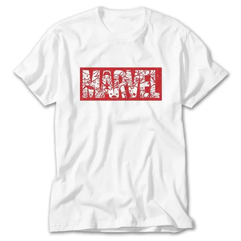 Marvel, White T-Shirt