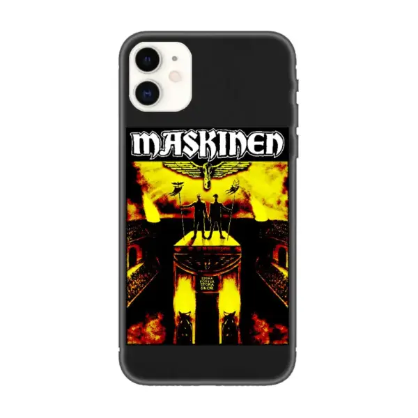 Maskinen iPhone Case, Maskinen Stora Fötter Stora Skor iPhone 15 Phone Case