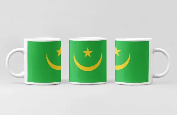 Mauritania Flag Coffee Mug, Mauritania Country National Flag Mug
