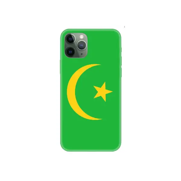 Mauritania Flag iPhone Case, Mauritania National Flag iPhone 15 Pro Max Phone Case