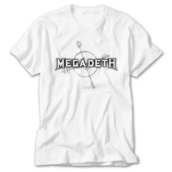 Megadeth, White T-Shirt