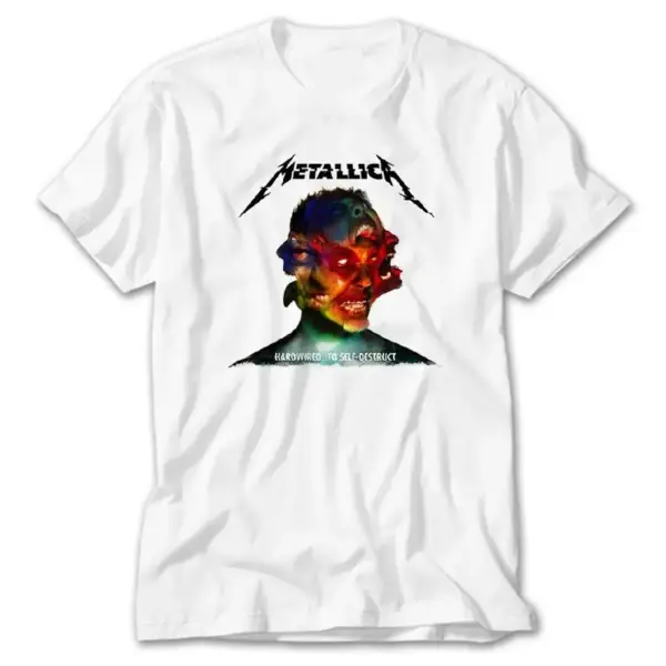Metallica Hardwired, White T-Shirt