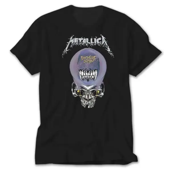 Metallica Im Inside Im You, Black T-Shirt