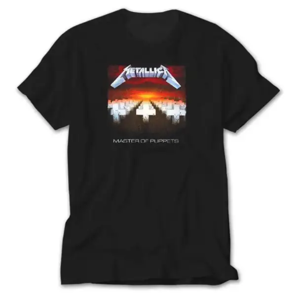 Metallica Master of Puppets, Black T-Shirt