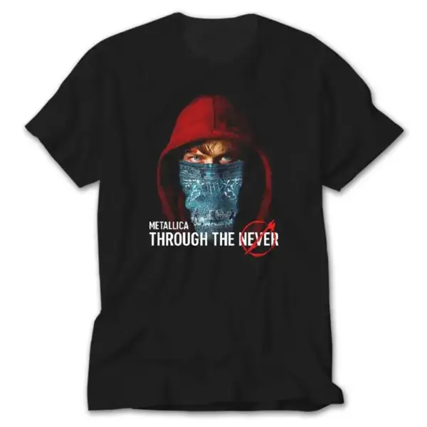 Metallica Through The Never, Black T-Shirt