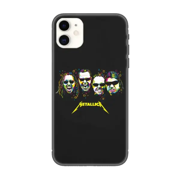 Metallica iPhone Case, Metallica Artwork iPhone 15 Phone Case
