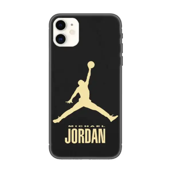 Michael Jordan iPhone Case, Michael Jordan Logo iPhone 15 Phone Case