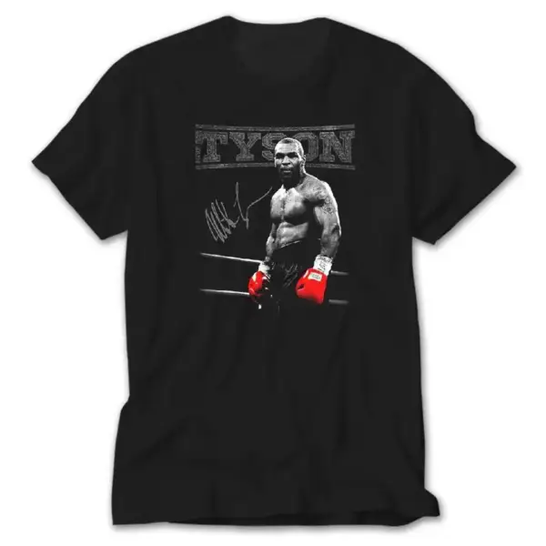 Mike Tyson, Black T-Shirt