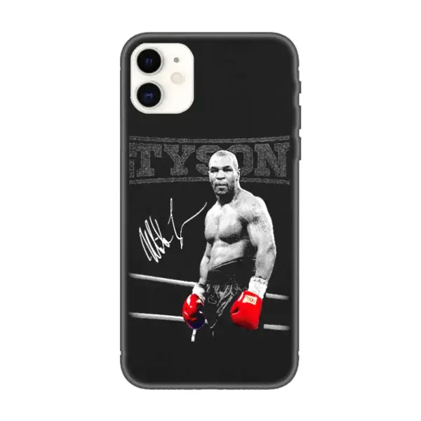 Mike Tyson iPhone Case, Mike Tyson Artwork iPhone 15 Phone Case