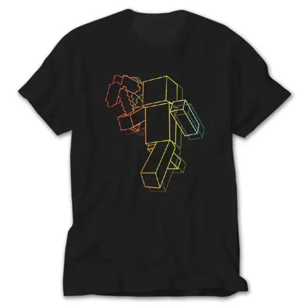 Minecraft Duality, Black T-Shirt