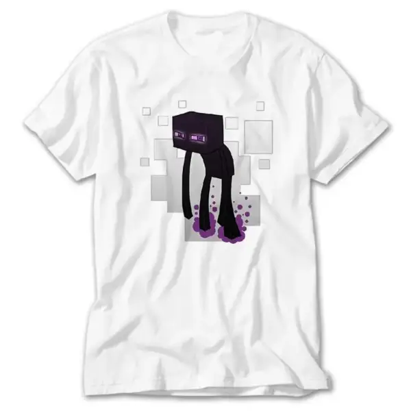 Minecraft Enderman, White T-Shirt