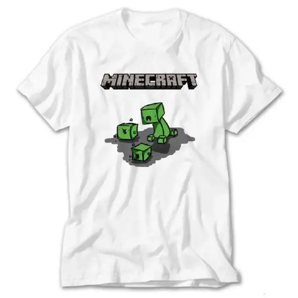 Minecraft, White T-Shirt