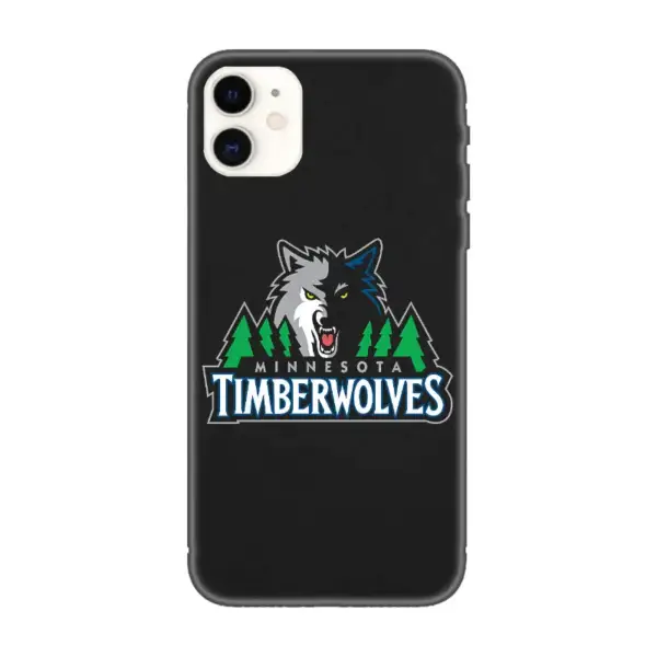 Minnesota Timberwolves iPhone Case, Minnesota Timberwolves Logo iPhone 15 Phone Case