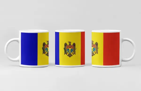 Moldova Flag Coffee Mug, Moldova Country National Flag Mug