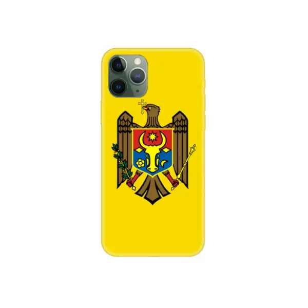 Moldova Flag iPhone Case, Moldova National Flag iPhone 15 Pro Max Phone Case