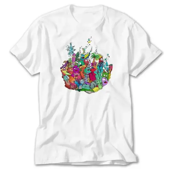 Monsters, White T-Shirt