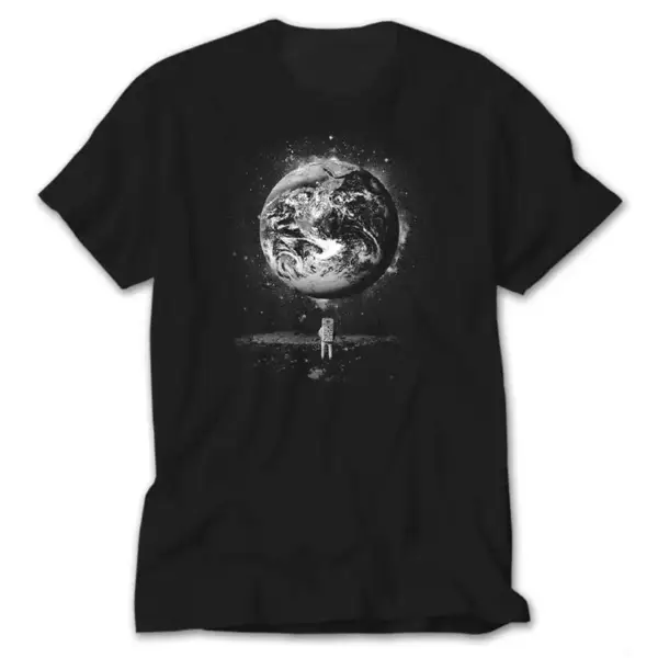 Moon Man, Black T-Shirt