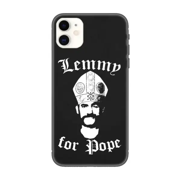 Motorhead Lemmy for Pope iPhone Case, Motorhead Lemmy for Pope Ian Fraser Kilmister for Pope iPhone 15 Phone Case