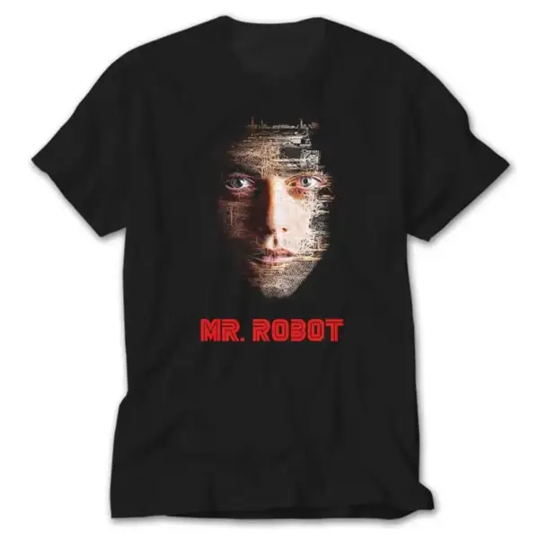 Mr Robot Elliot Motherboard, Black T-Shirt