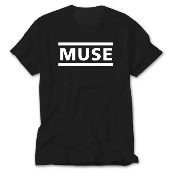 Muse Logo, Black T-Shirt