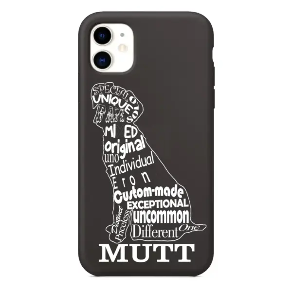 Mutt iPhone Case, Mutt Artwork iPhone 15 Phone Case