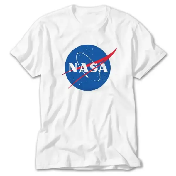 Nasa, White T-Shirt