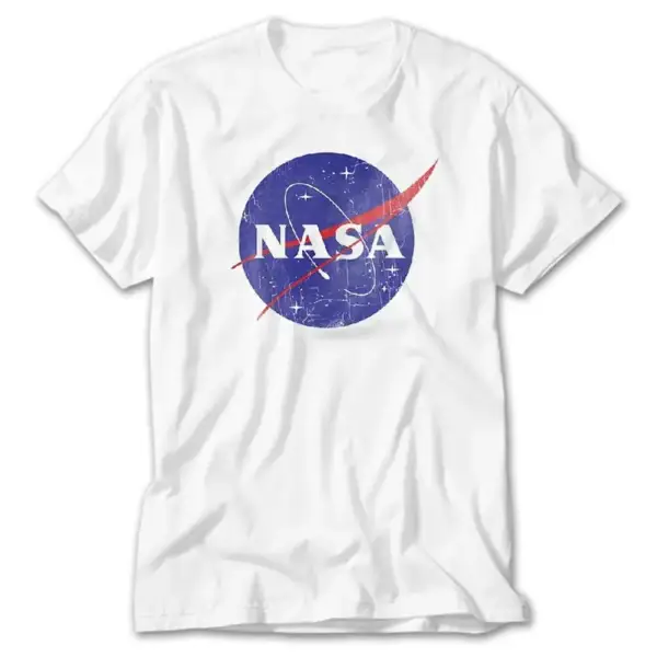 Nasa, White T-Shirt