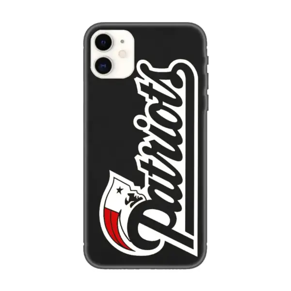 New England Patriots iPhone Case, New England Patriots Logo iPhone 15 Phone Case