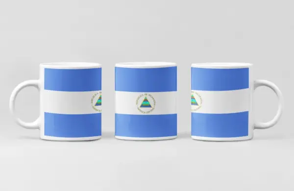 Nicaragua Flag Coffee Mug, Nicaragua Country National Flag Mug