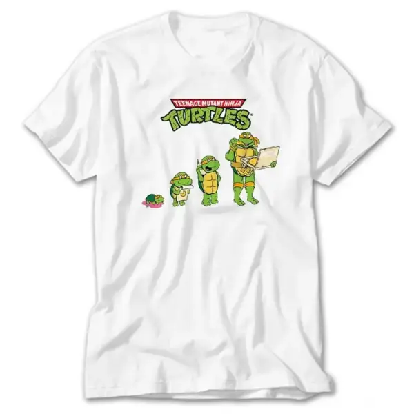 Ninja Turtles Michelangelo, White T-Shirt