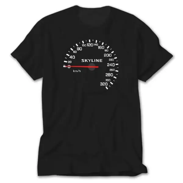 Nissan Skyline Speedmeter, Black T-Shirt