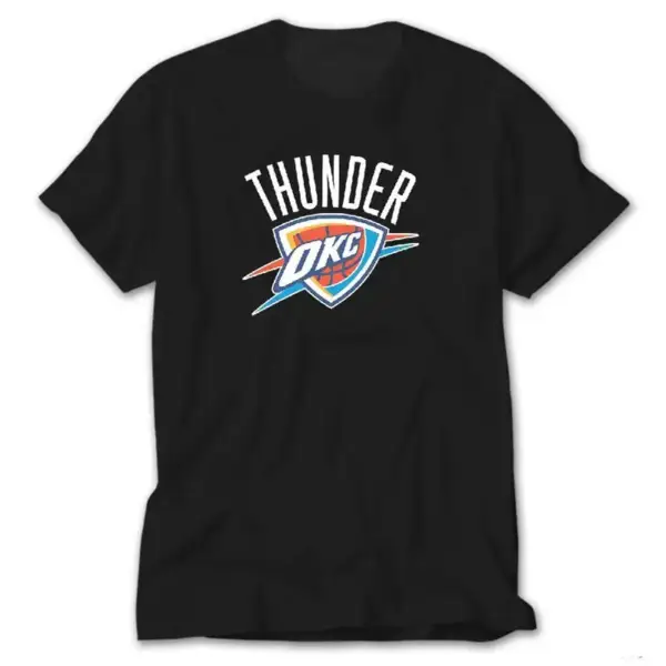 Oklahama Thunder, Black T-Shirt