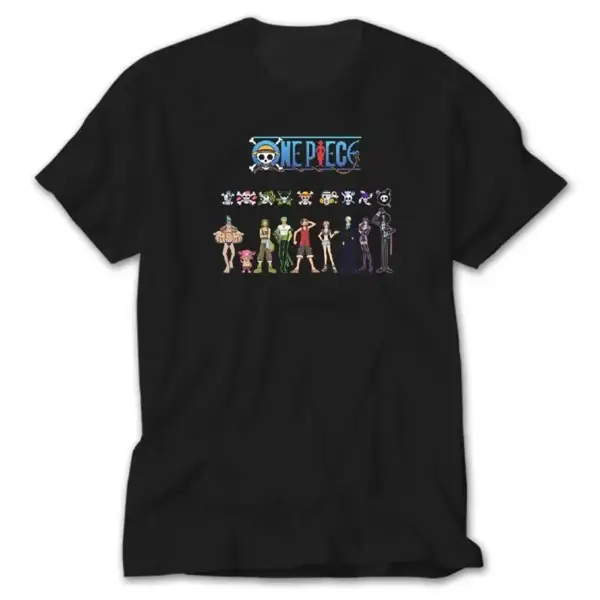 One Piece, Black T-Shirt