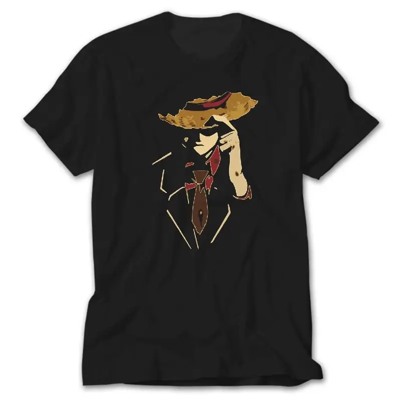 One Piece Monkey D Luffy, Black T-Shirt