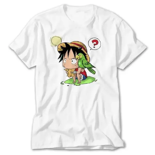 One Piece Pirate Luffy, White T-Shirt