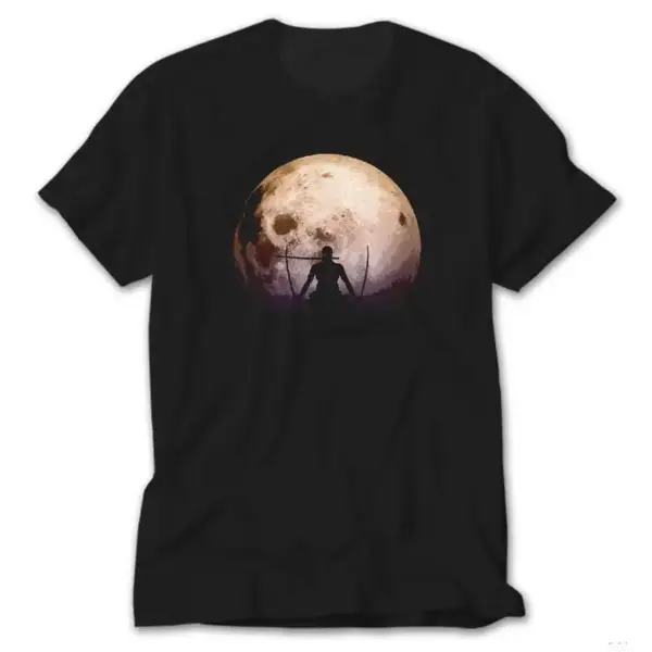 One Piece Santoryu, Black T-Shirt