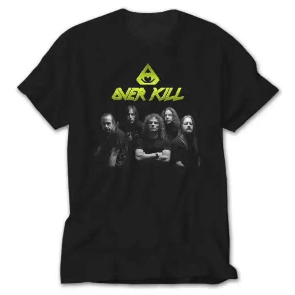 Overkill Band, Black T-Shirt