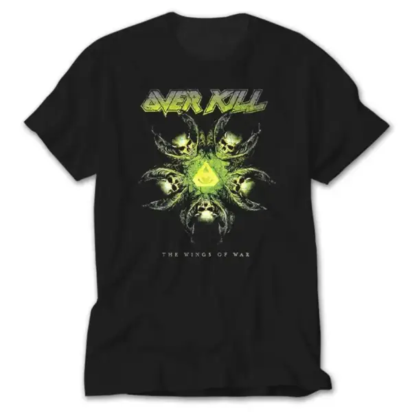 Overkill The Wings of War, Black T-Shirt