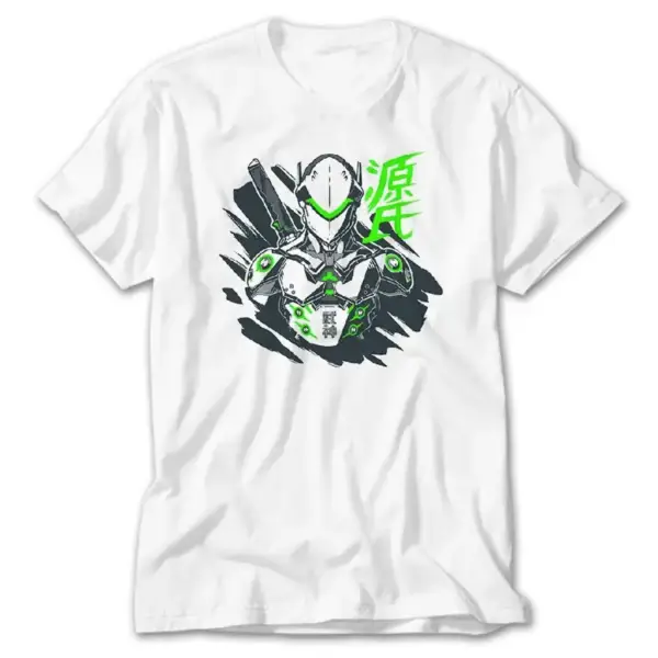 Overwatch Genji, White T-Shirt