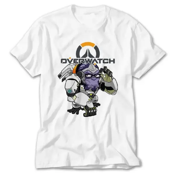 Overwatch Winston Tee, White T-Shirt