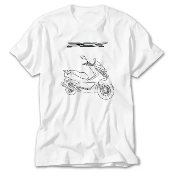 PCX 2015, White T-Shirt