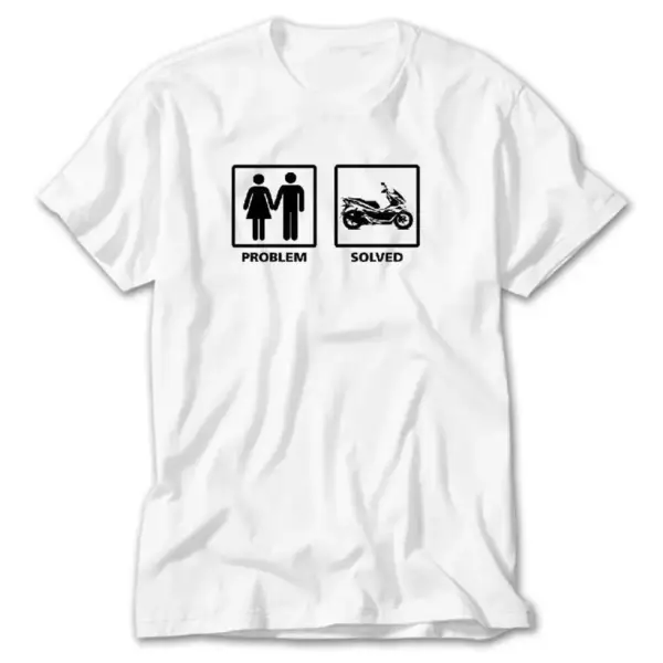 PCX Problem Solved, White T-Shirt